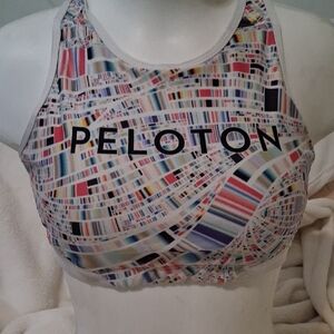 Peloton Colorful Patterned Sports Bra